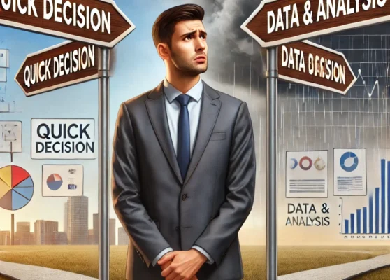 Obrázok na rozhodovanie manažéra